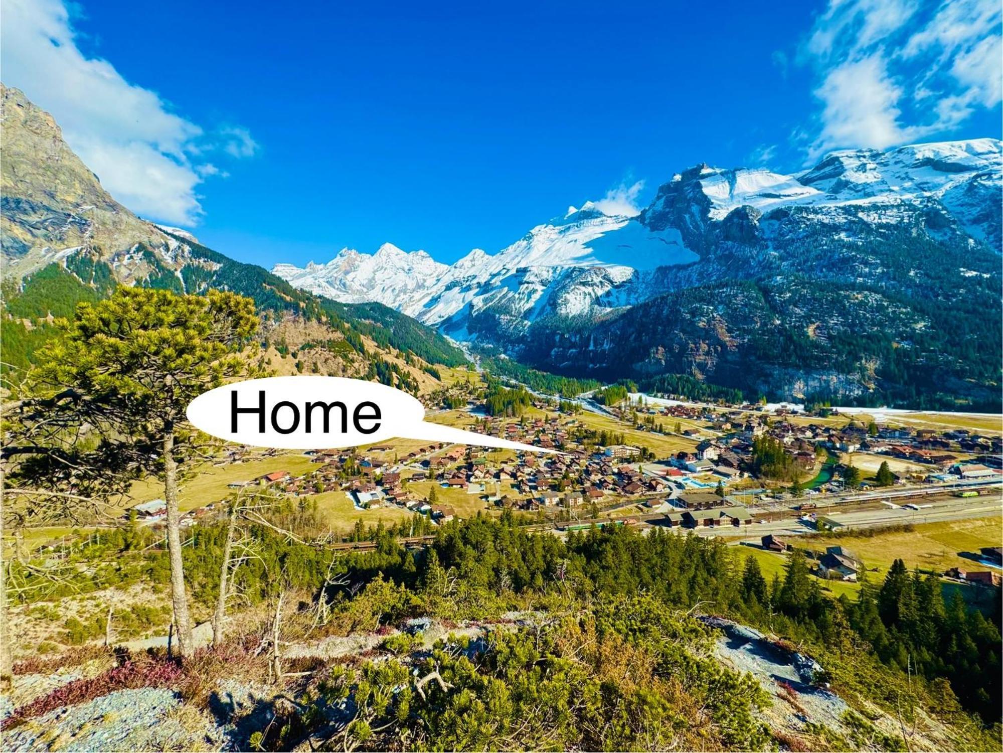 Bellevue & Classy Mountain View Apartment Kandersteg Esterno foto